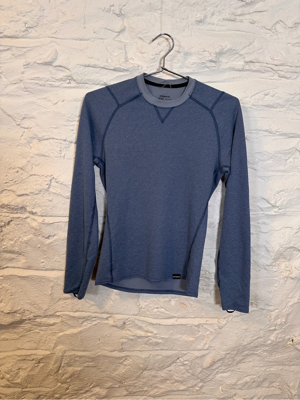 Patagonia Long Sleeve Crewneck Shirt - Slate Blue